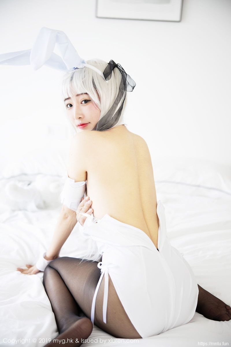 美媛馆新人模特童丹娜ccosplay图片ara兔女郎黑丝美腿COSPLAY首套写真