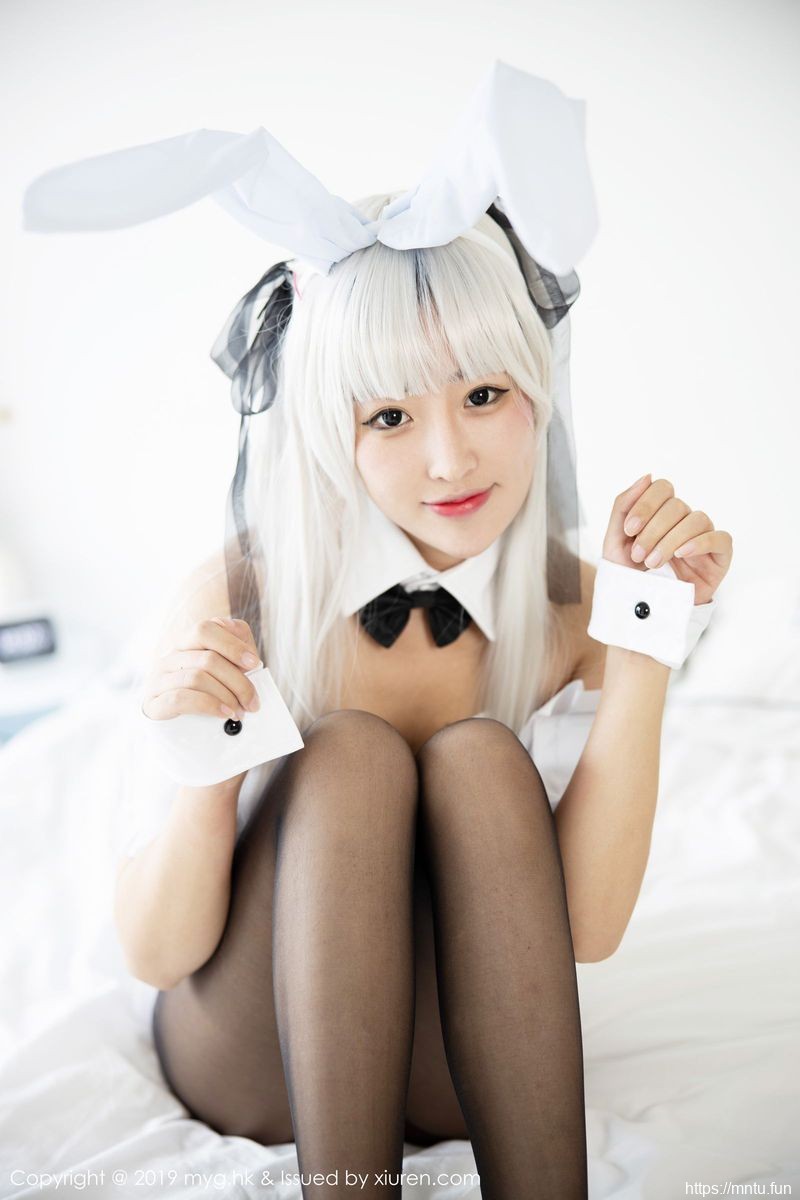 美媛馆新人模特童丹娜ccosplay图片ara兔女郎黑丝美腿COSPLAY首套写真