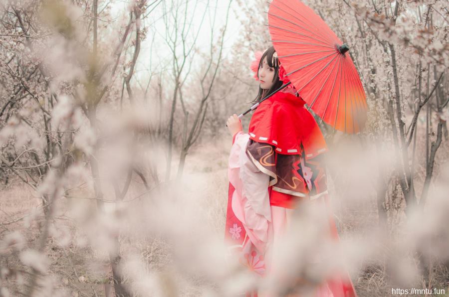 阴阳师樱花妖cosplay写真图片