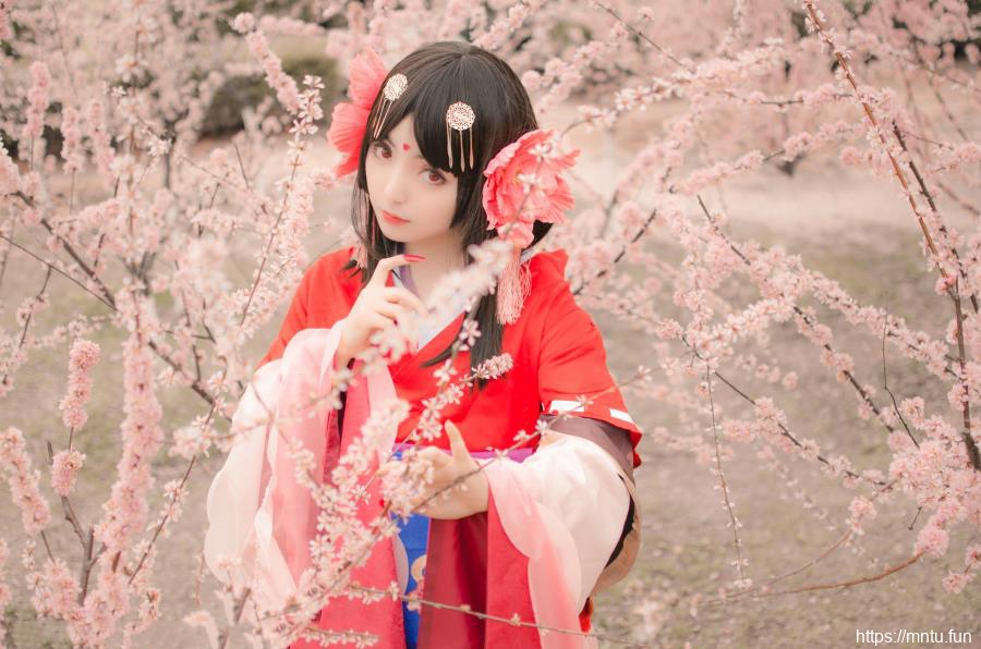 阴阳师樱花妖cosplay写真图片