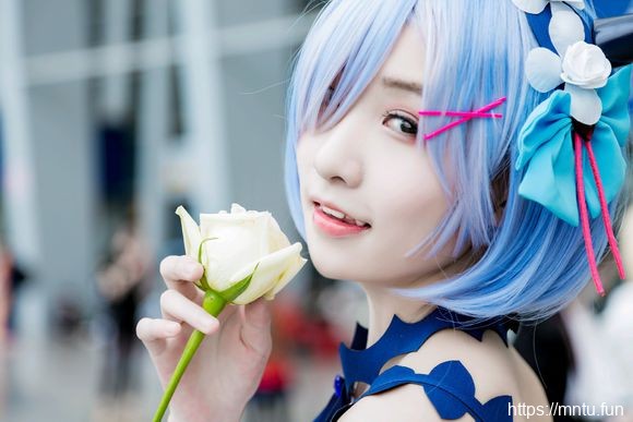 美少女雷姆半次元cosplay图片