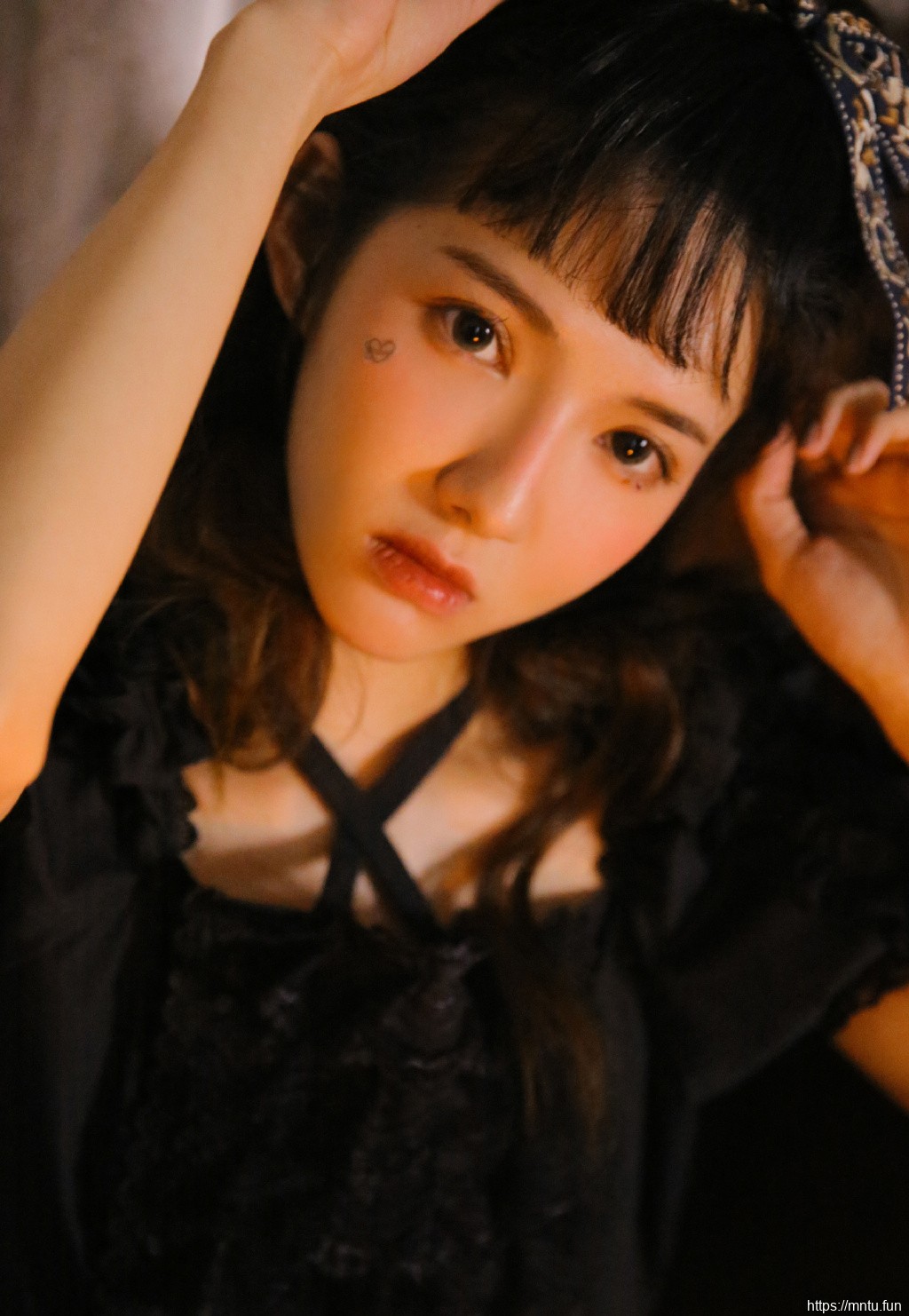 万圣节美女暗黑小精灵美女cos性感写真