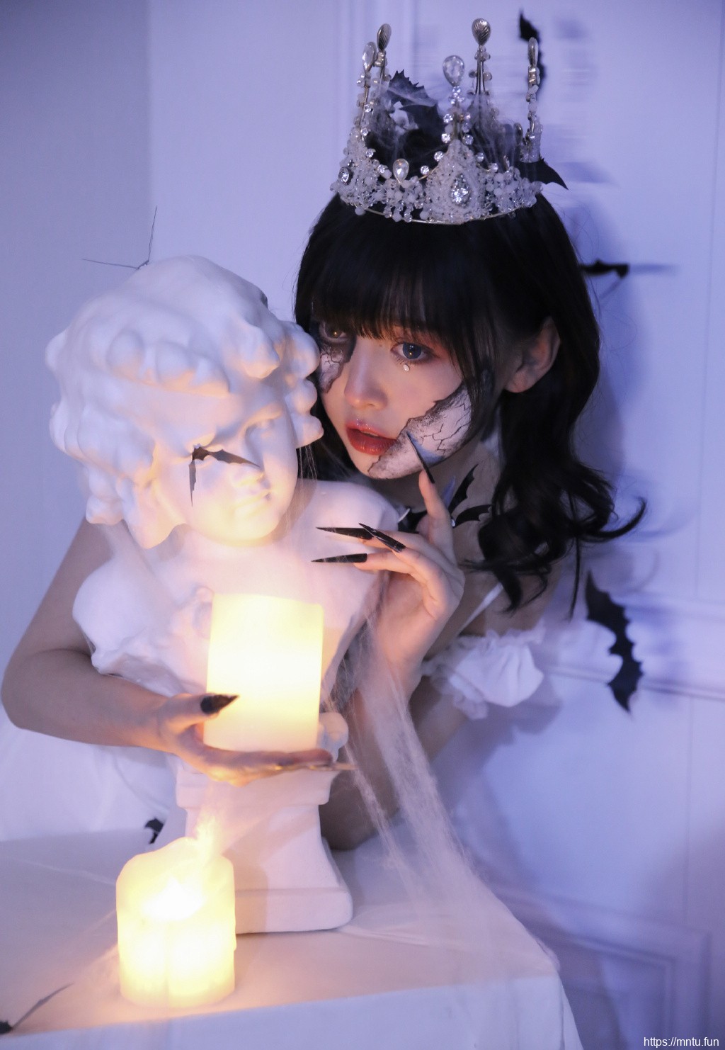 万圣节特效妆美女大胆cos高清精选图片