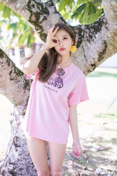 甜美女神@杨晨晨sugar塞班旅拍第5套写真