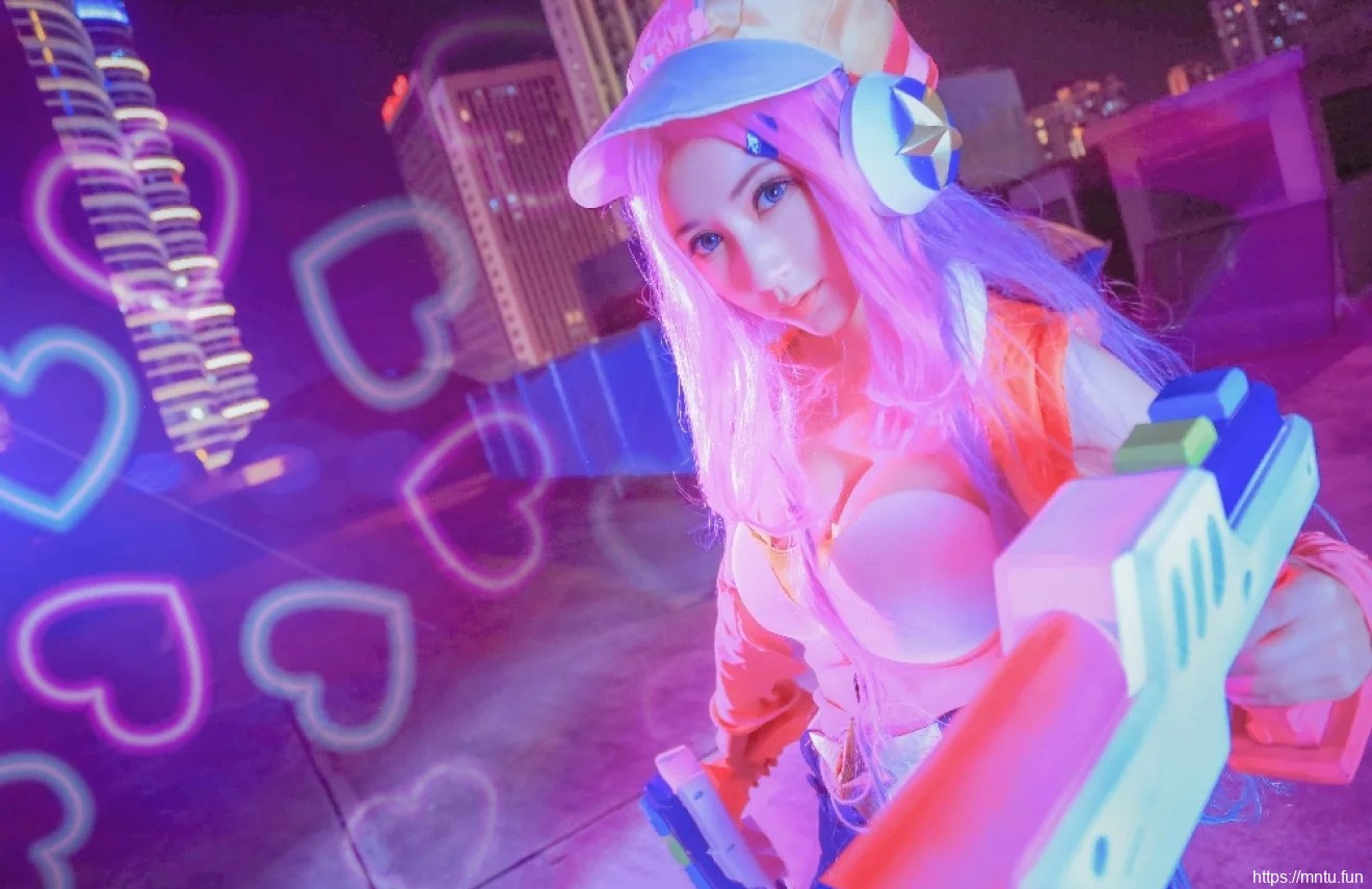 LOL性感诱惑女枪cosplay图片