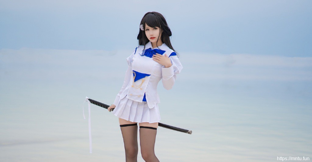 清纯美少女水手服黑丝诱惑cosplay图片