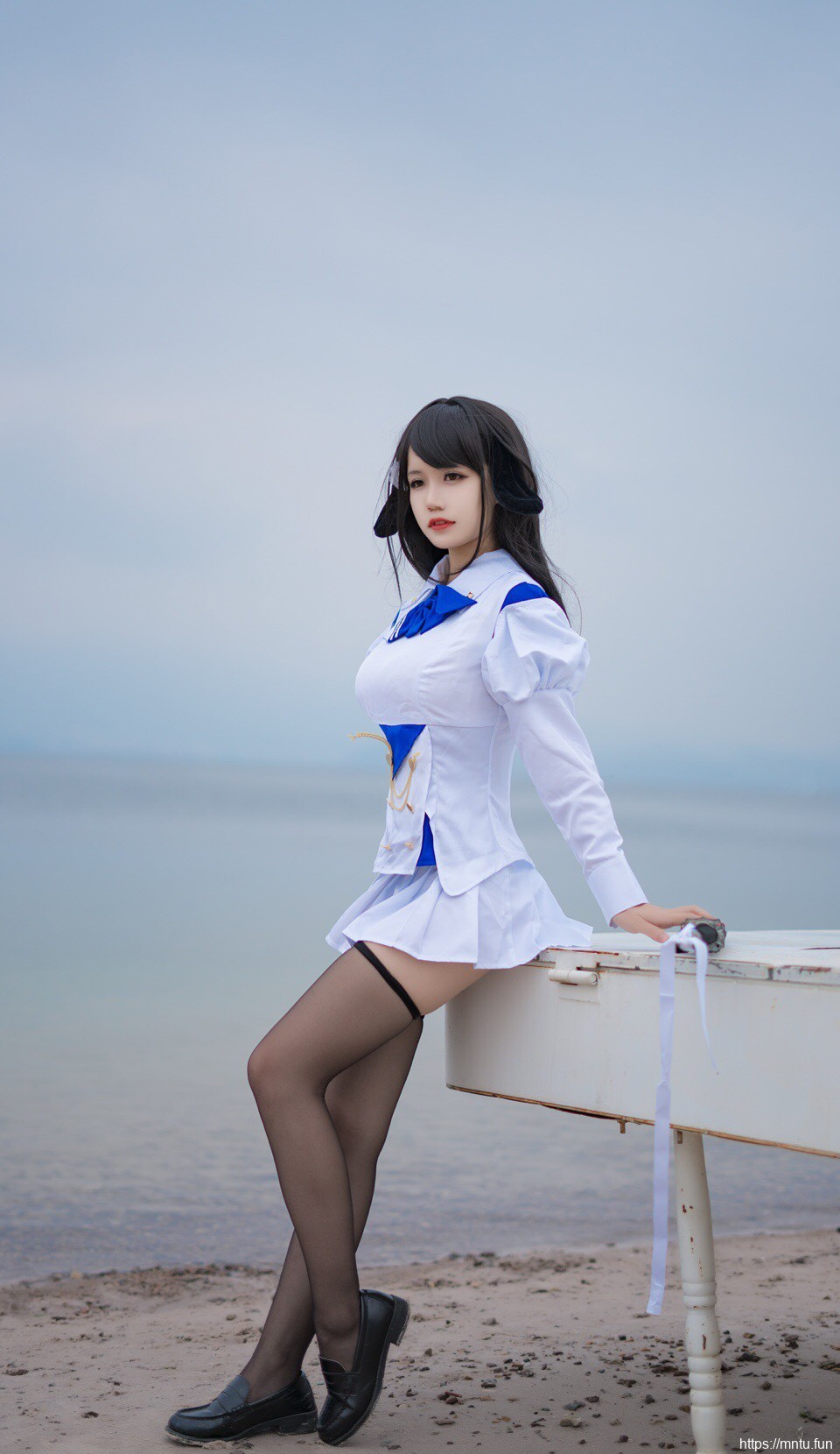 清纯美少女水手服黑丝诱惑cosplay图片