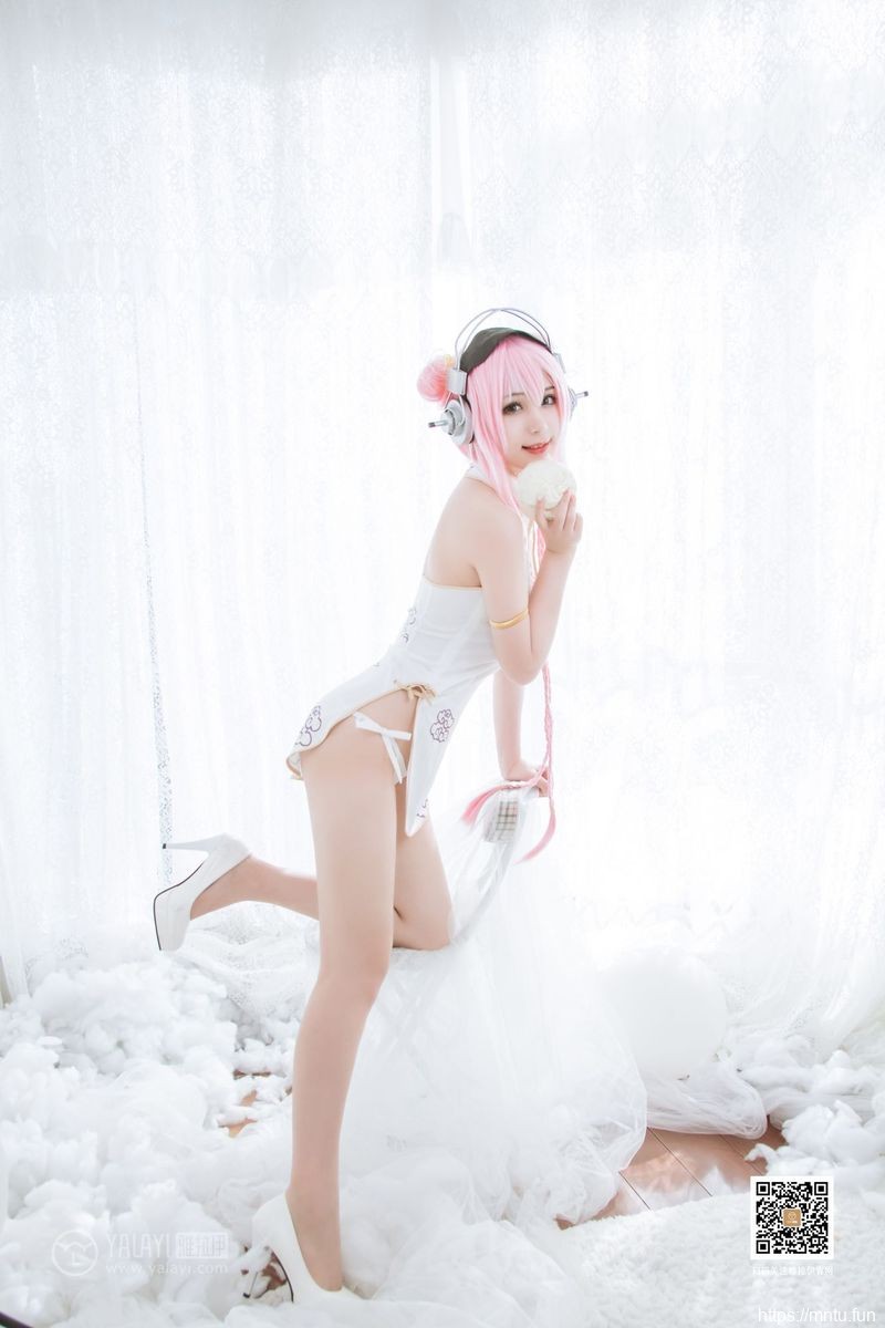 YALAYI雅拉伊性cosplay工口感美少女清凉装扮COSPLAY超级索尼子写真