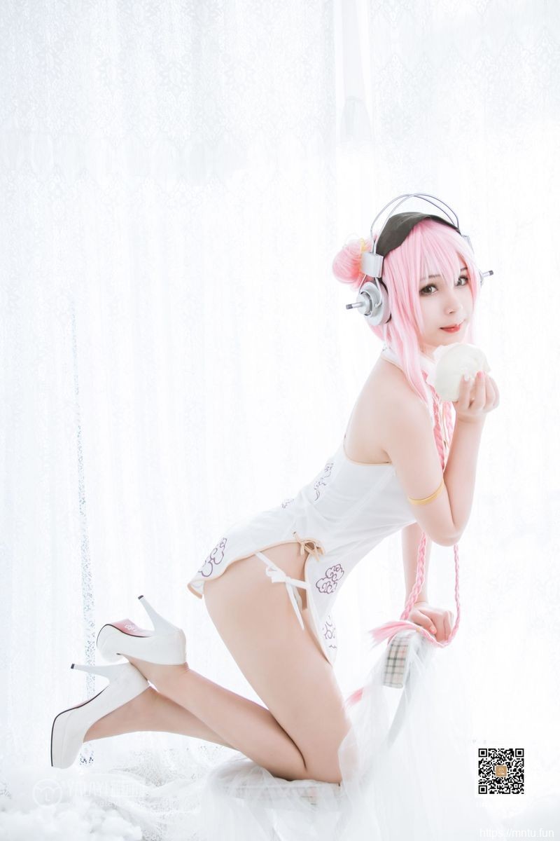YALAYI雅拉伊性cosplay工口感美少女清凉装扮COSPLAY超级索尼子写真