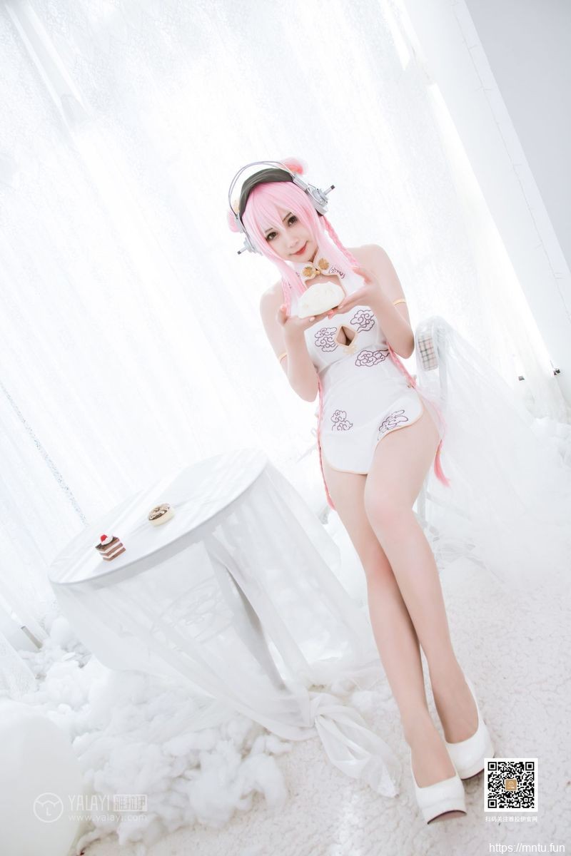 YALAYI雅拉伊性cosplay工口感美少女清凉装扮COSPLAY超级索尼子写真