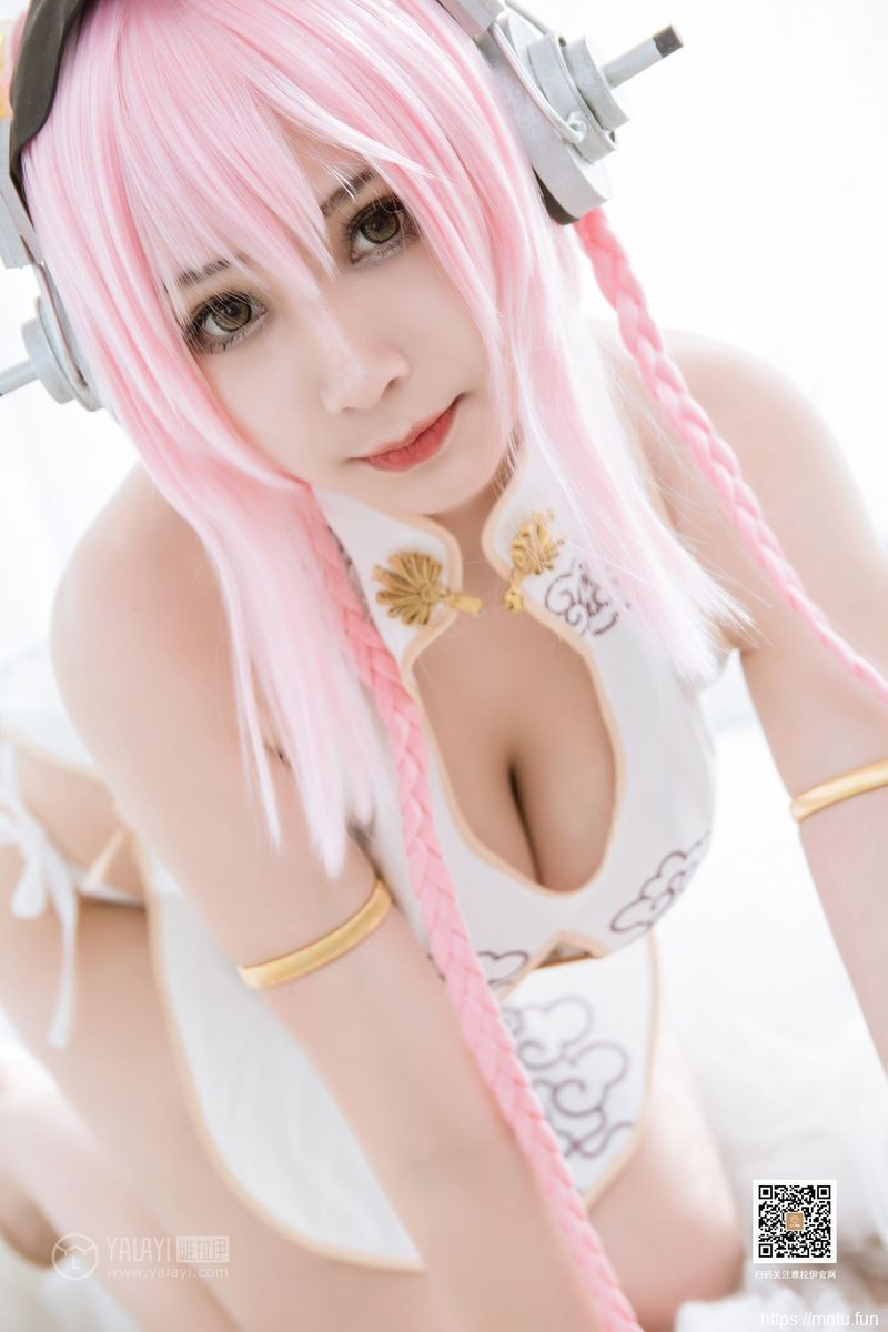 YALAYI雅拉伊性cosplay工口感美少女清凉装扮COSPLAY超级索尼子写真