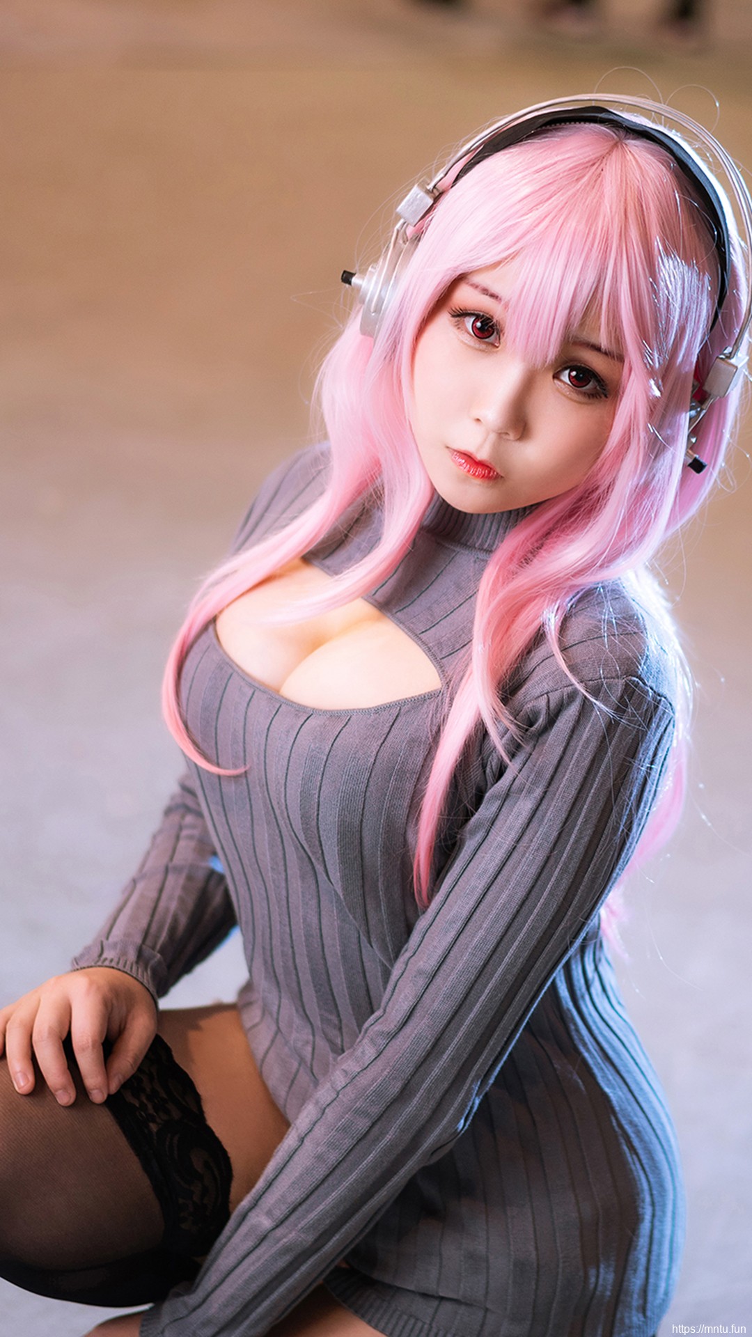 性感巨乳索尼子cosplay写真图片