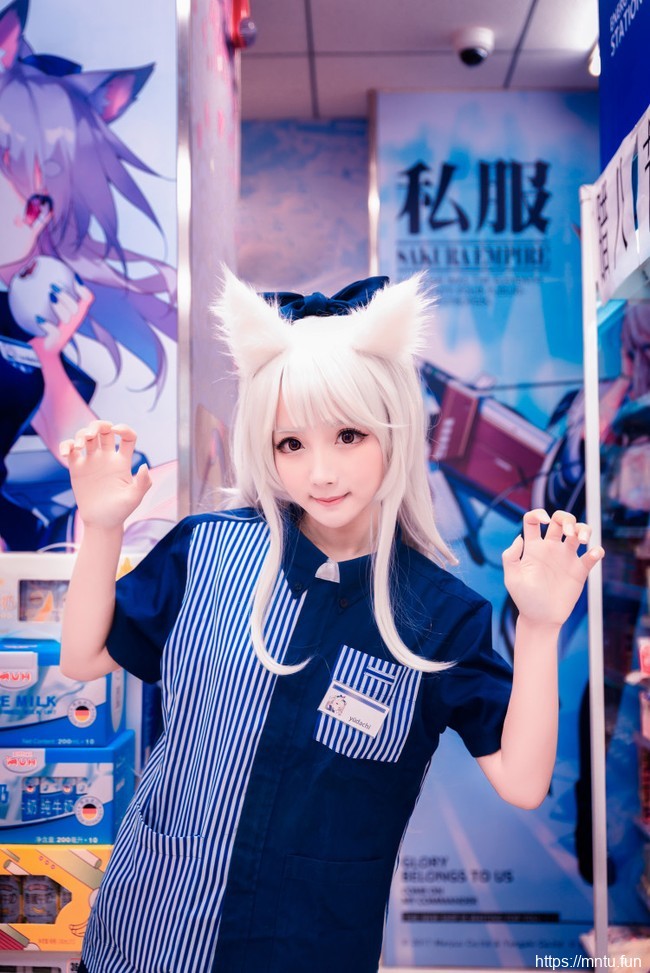 可爱俏皮萝莉控碧蓝航线舰娘cosplay图片