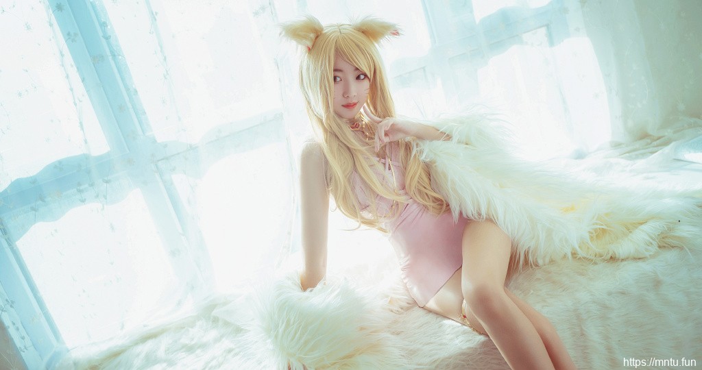 英雄联盟cos美女高清性感kda阿狸同人写真