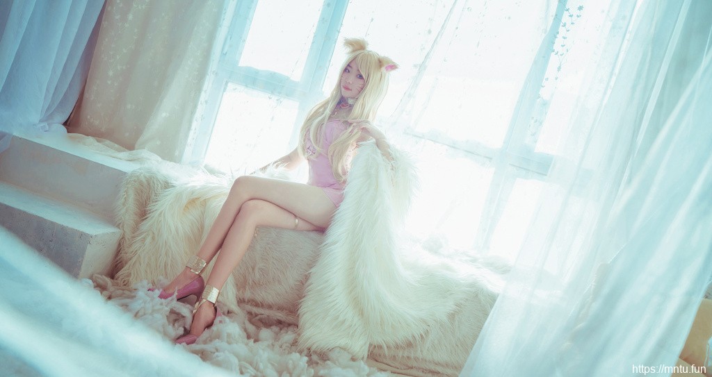 英雄联盟cos美女高清性感kda阿狸同人写真