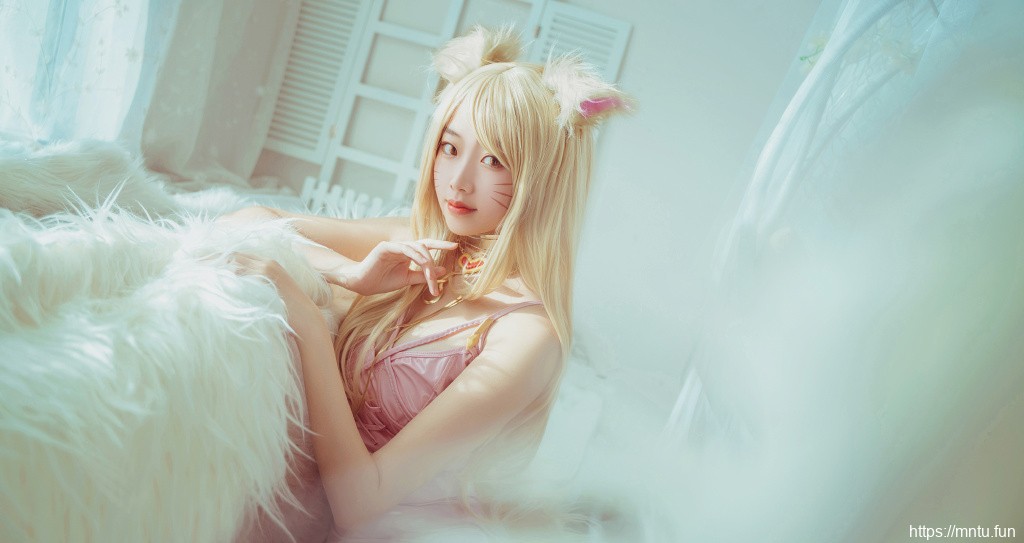 英雄联盟cos美女高清性感kda阿狸同人写真