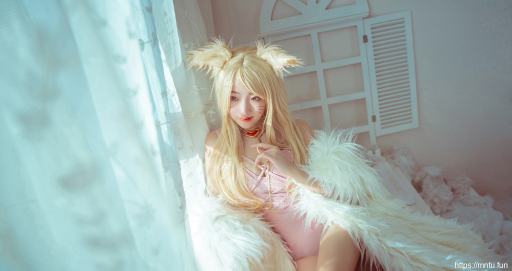英雄联盟cos美女高清性感kda阿狸同人写真