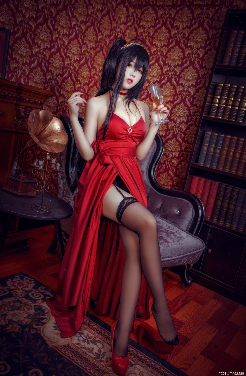 碧蓝航线cos图片动漫美女大凤cos写真