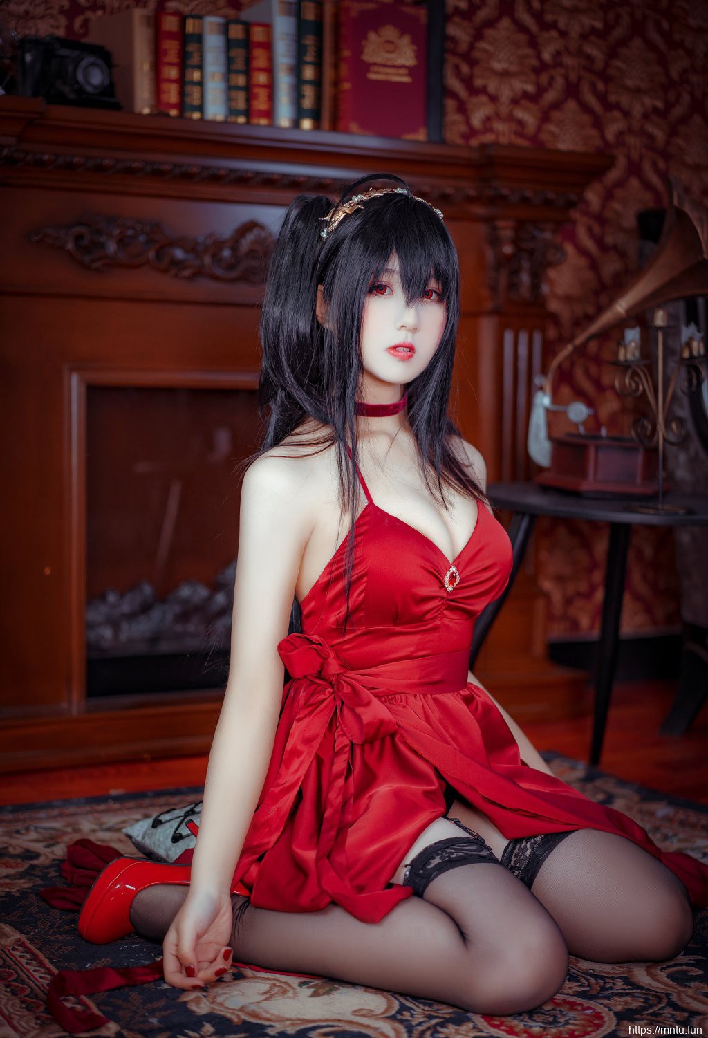 碧蓝航线cos图片动漫美女大凤cos写真