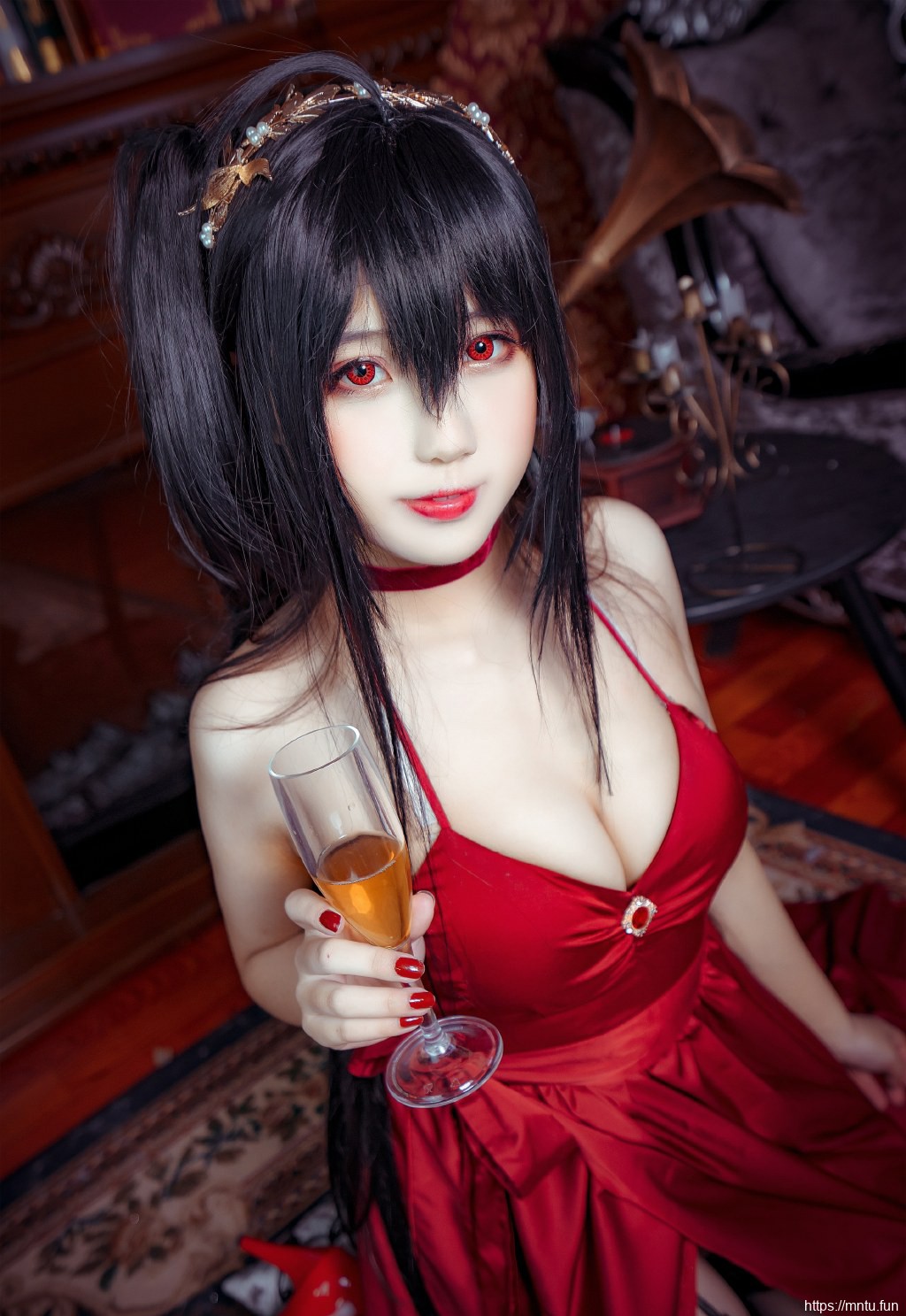 碧蓝航线cos图片动漫美女大凤cos写真