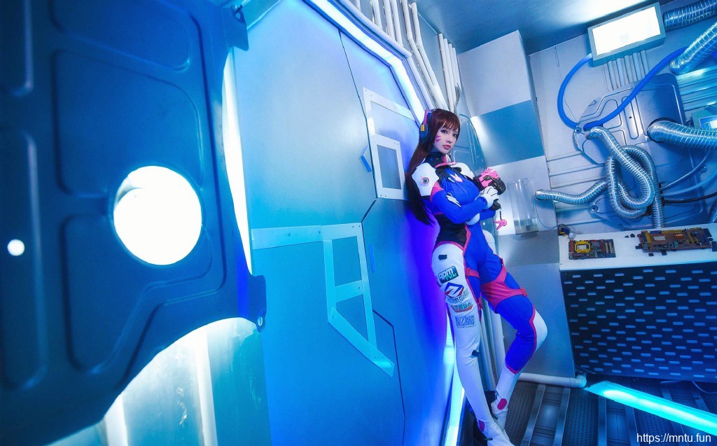 游戏美女dva cos图片守望先锋cos美女图片