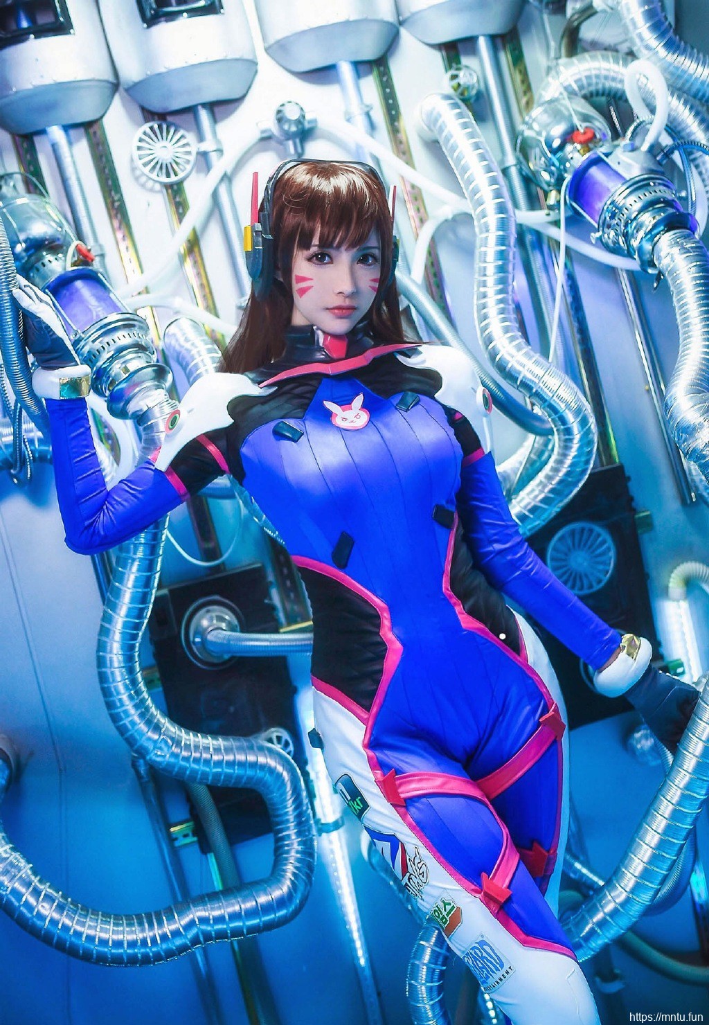 游戏美女dva cos图片守望先锋cos美女图片