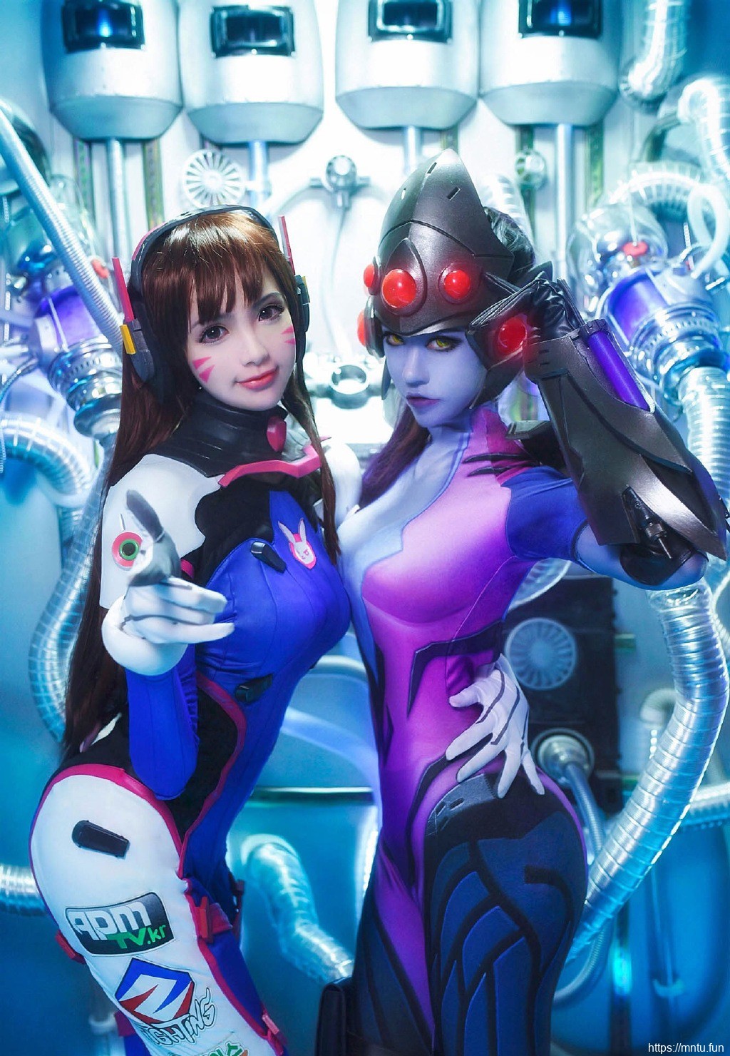 游戏美女dva cos图片守望先锋cos美女图片