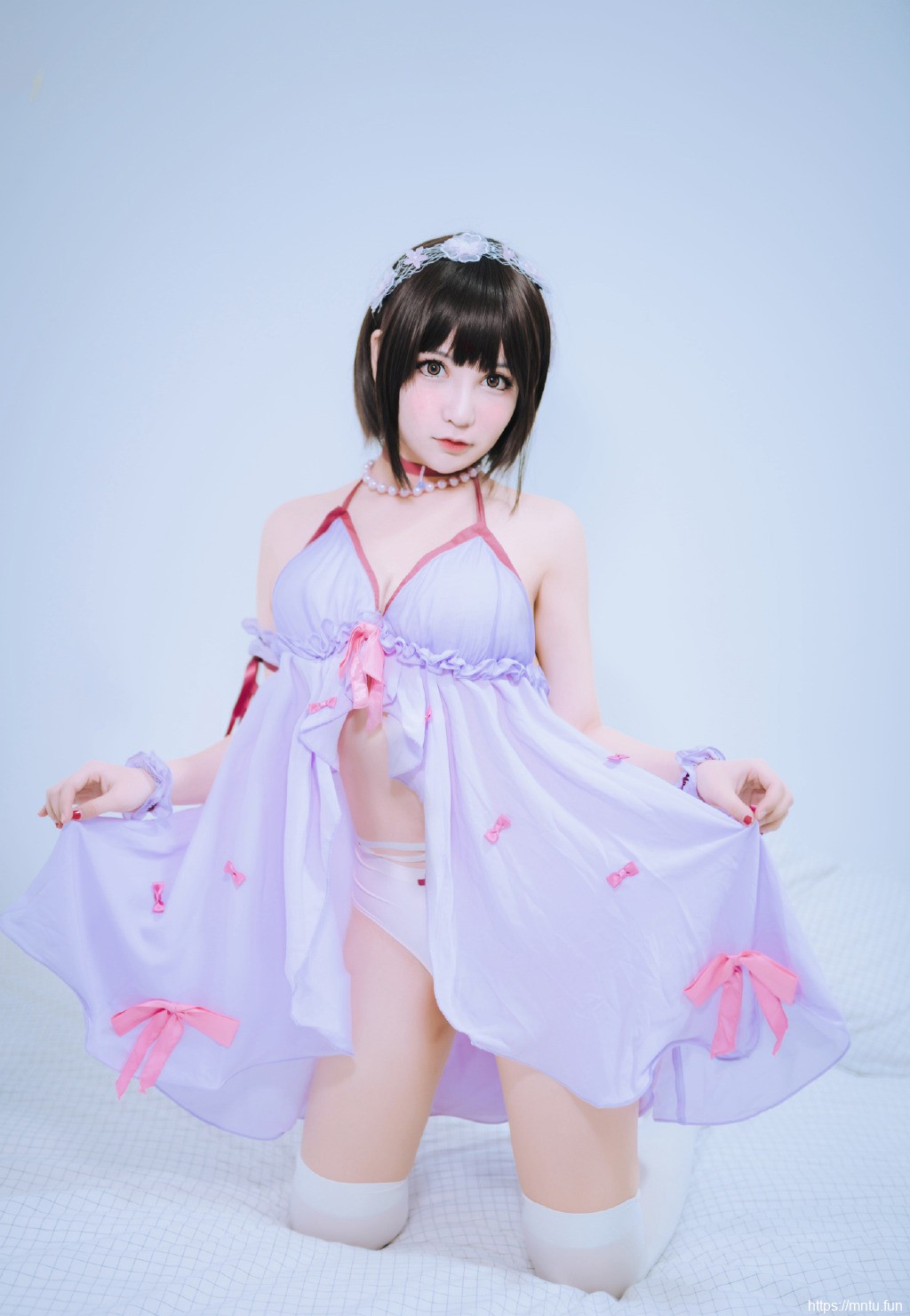 路人女主养成方加藤惠cos美女性感图片