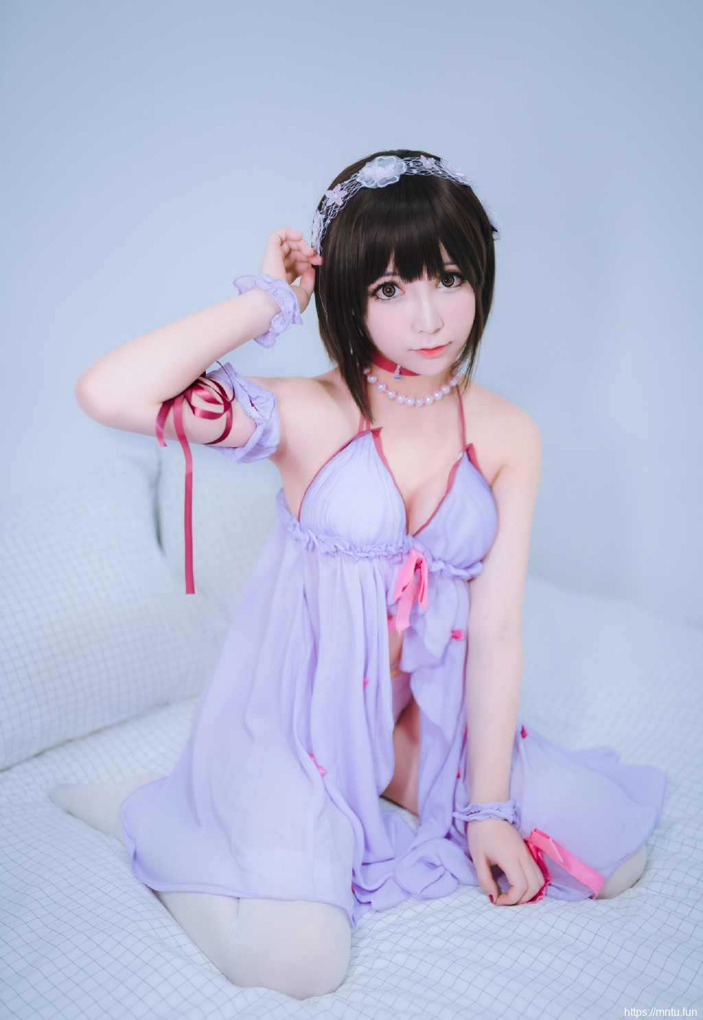 路人女主养成方加藤惠cos美女性感图片