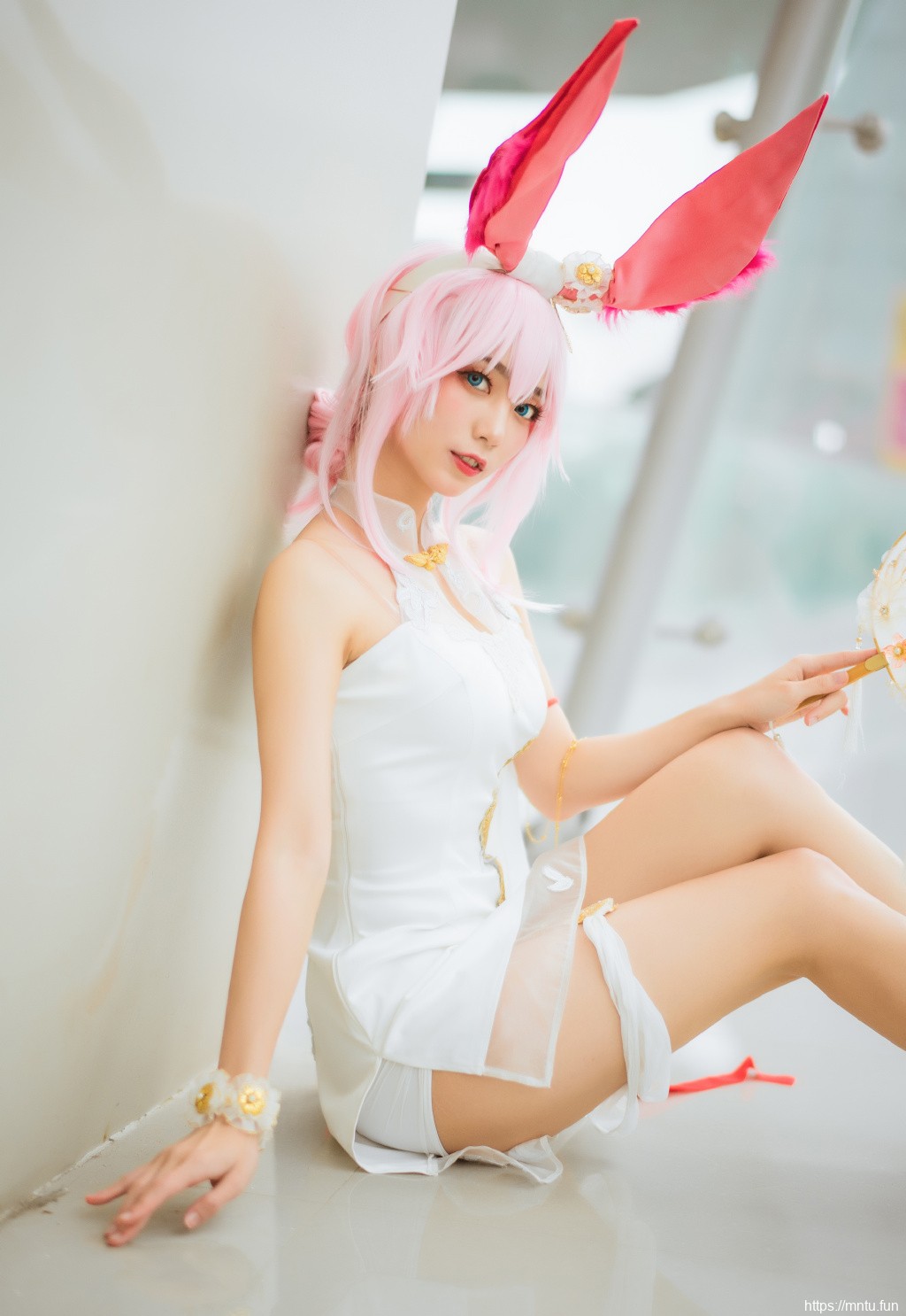 崩坏3同人cos性感丝袜旗袍美女图片