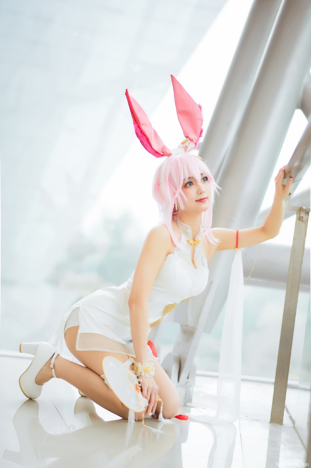 崩坏3同人cos性感丝袜旗袍美女图片