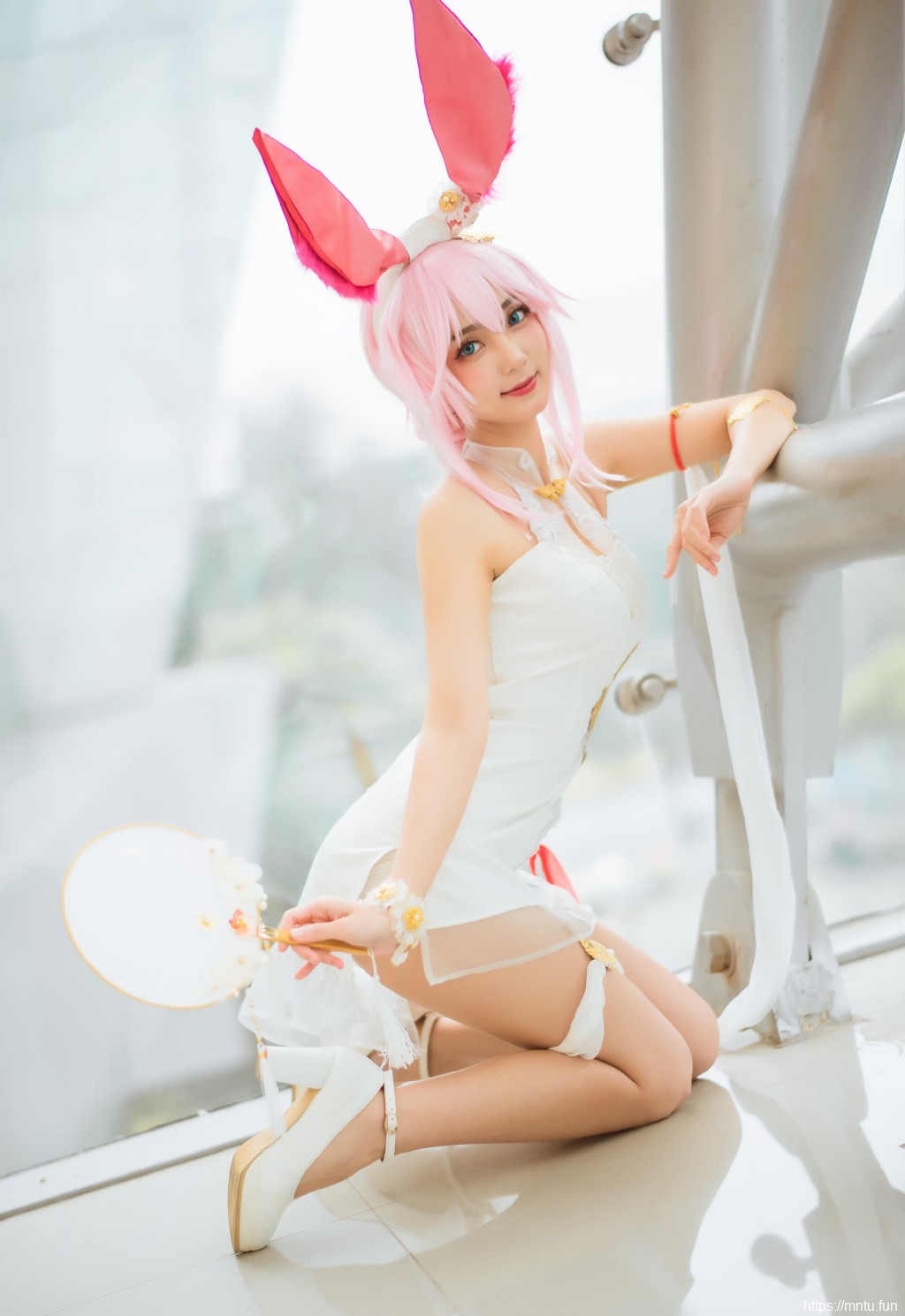 崩坏3同人cos性感丝袜旗袍美女图片