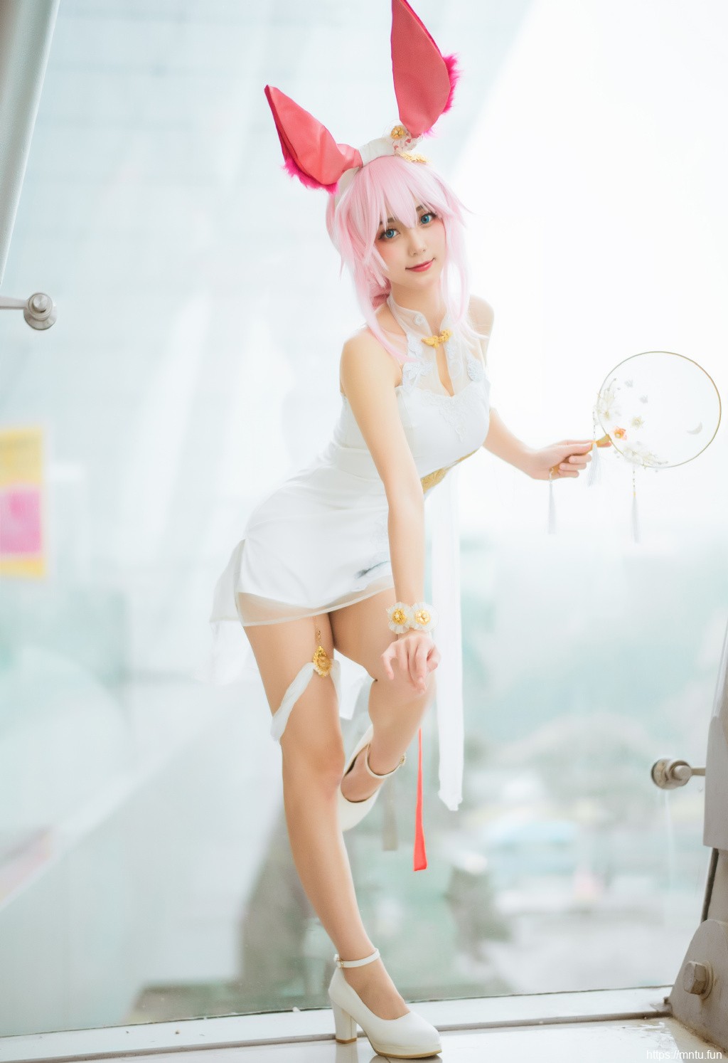 崩坏3同人cos性感丝袜旗袍美女图片