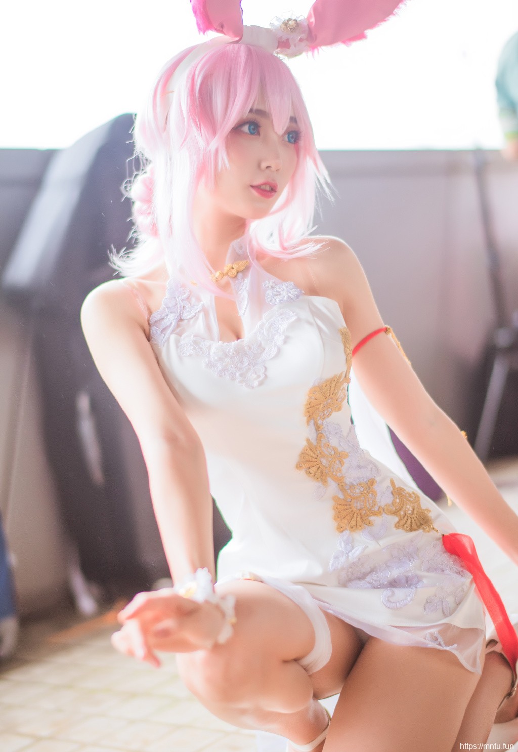 崩坏3同人cos性感丝袜旗袍美女图片