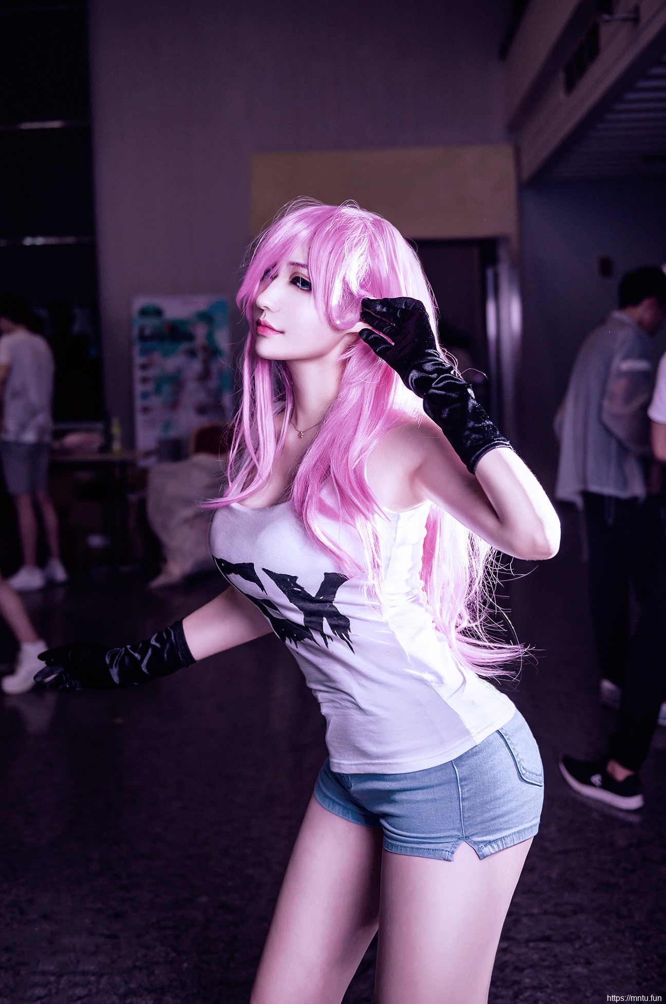 性感刮骨刀夏禾cosplay美女写真图片