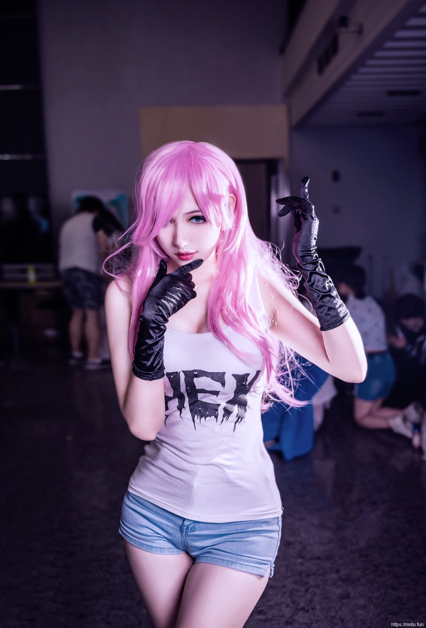 性感刮骨刀夏禾cosplay美女写真图片