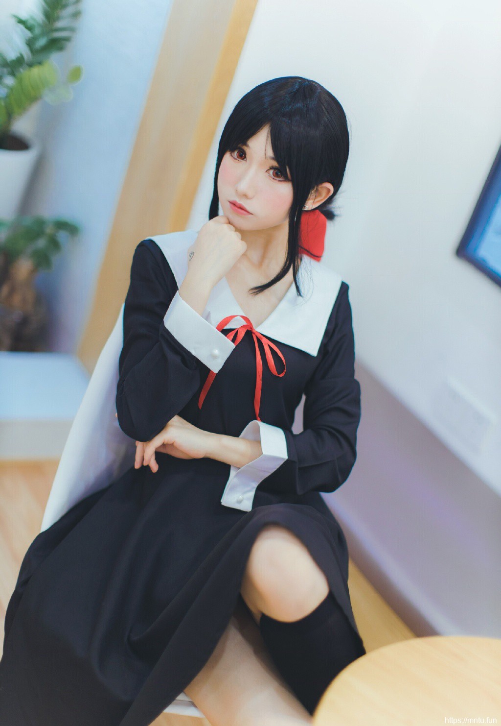 辉夜大小姐想让我告白同人cos性感写真图片