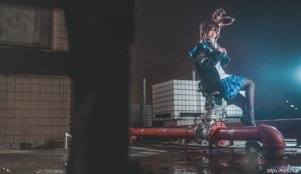 甜美娇柔阿米娅cosplay写真图片