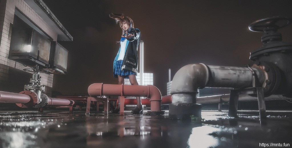 甜美娇柔阿米娅cosplay写真图片