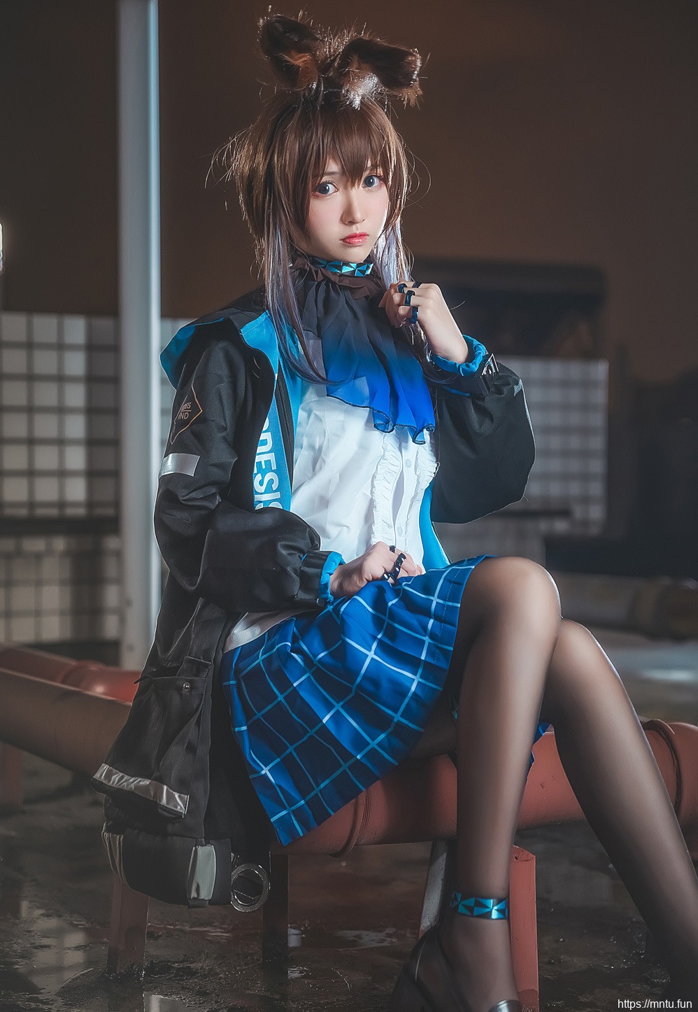 甜美娇柔阿米娅cosplay写真图片