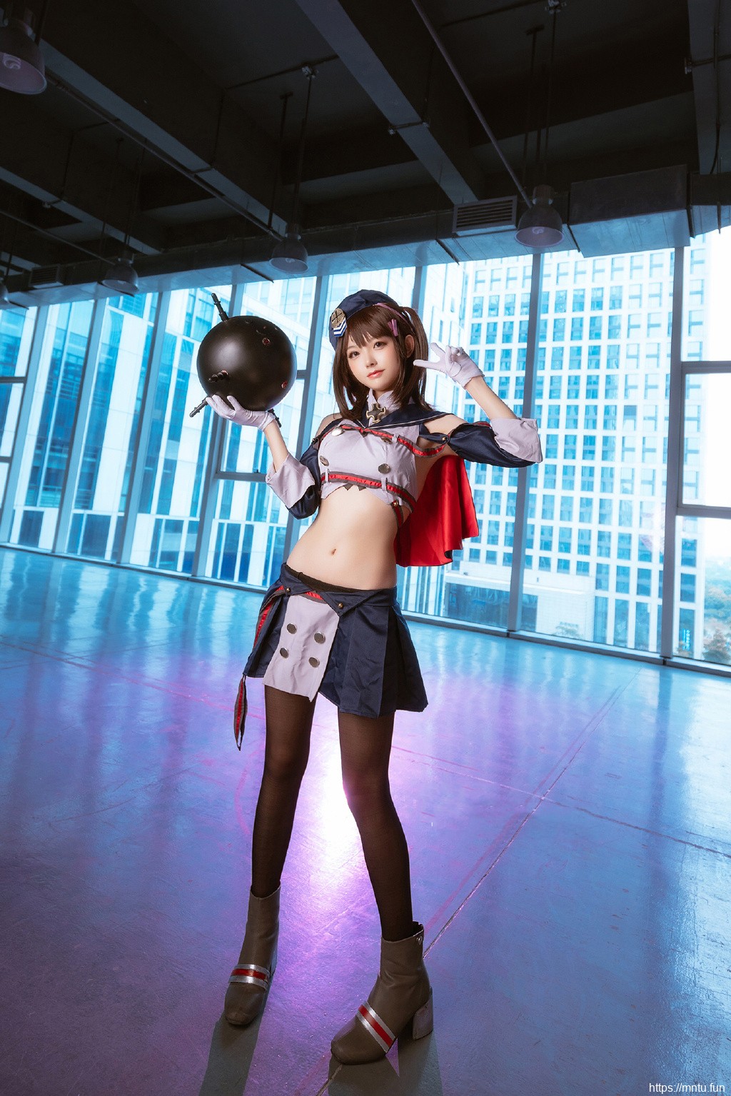 甜美萝莉少女cosplay写真图片