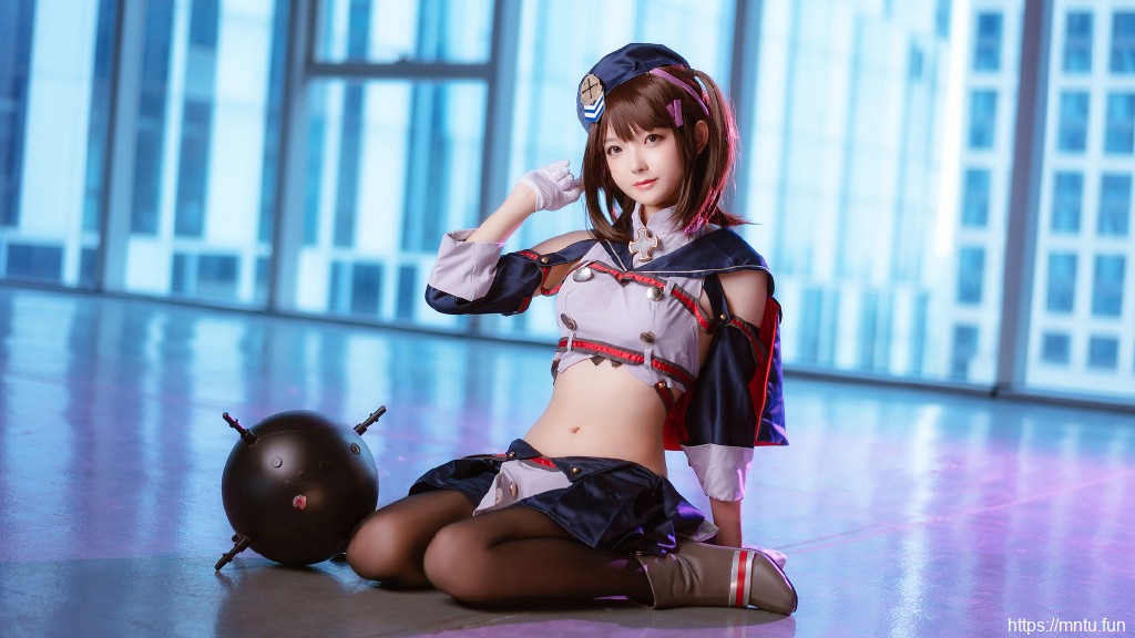 甜美萝莉少女cosplay写真图片