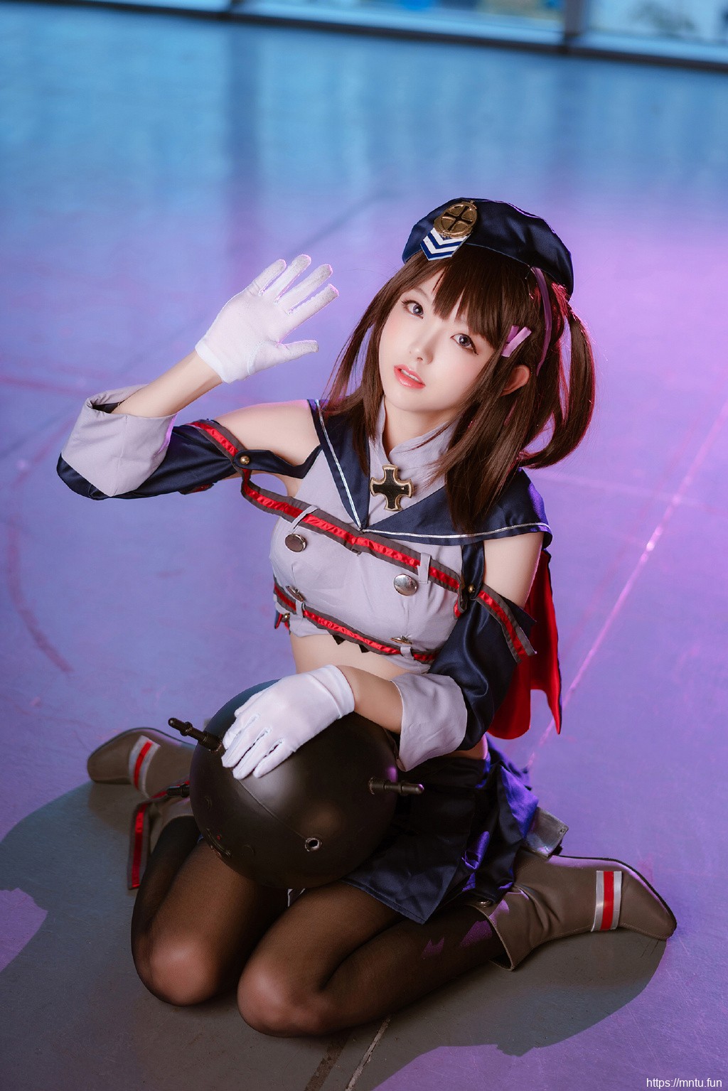 甜美萝莉少女cosplay写真图片