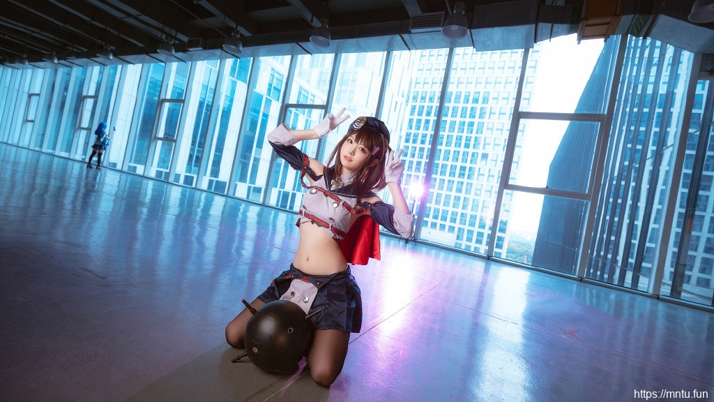 甜美萝莉少女cosplay写真图片