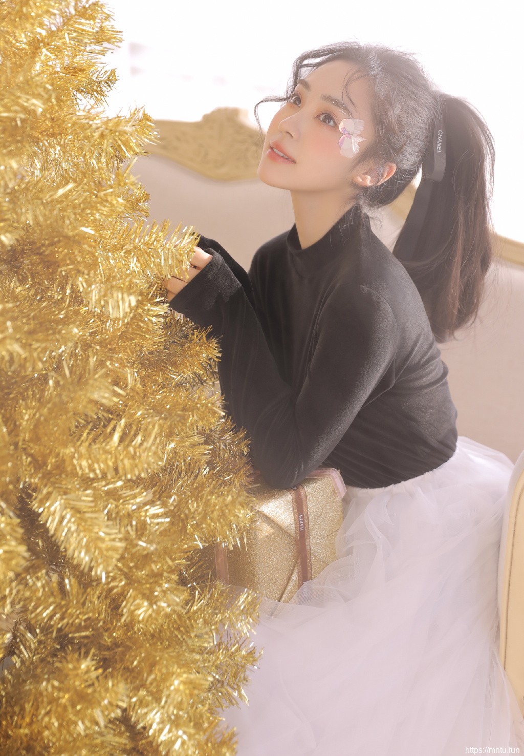 圣诞节美女唯美动人性感私房写真