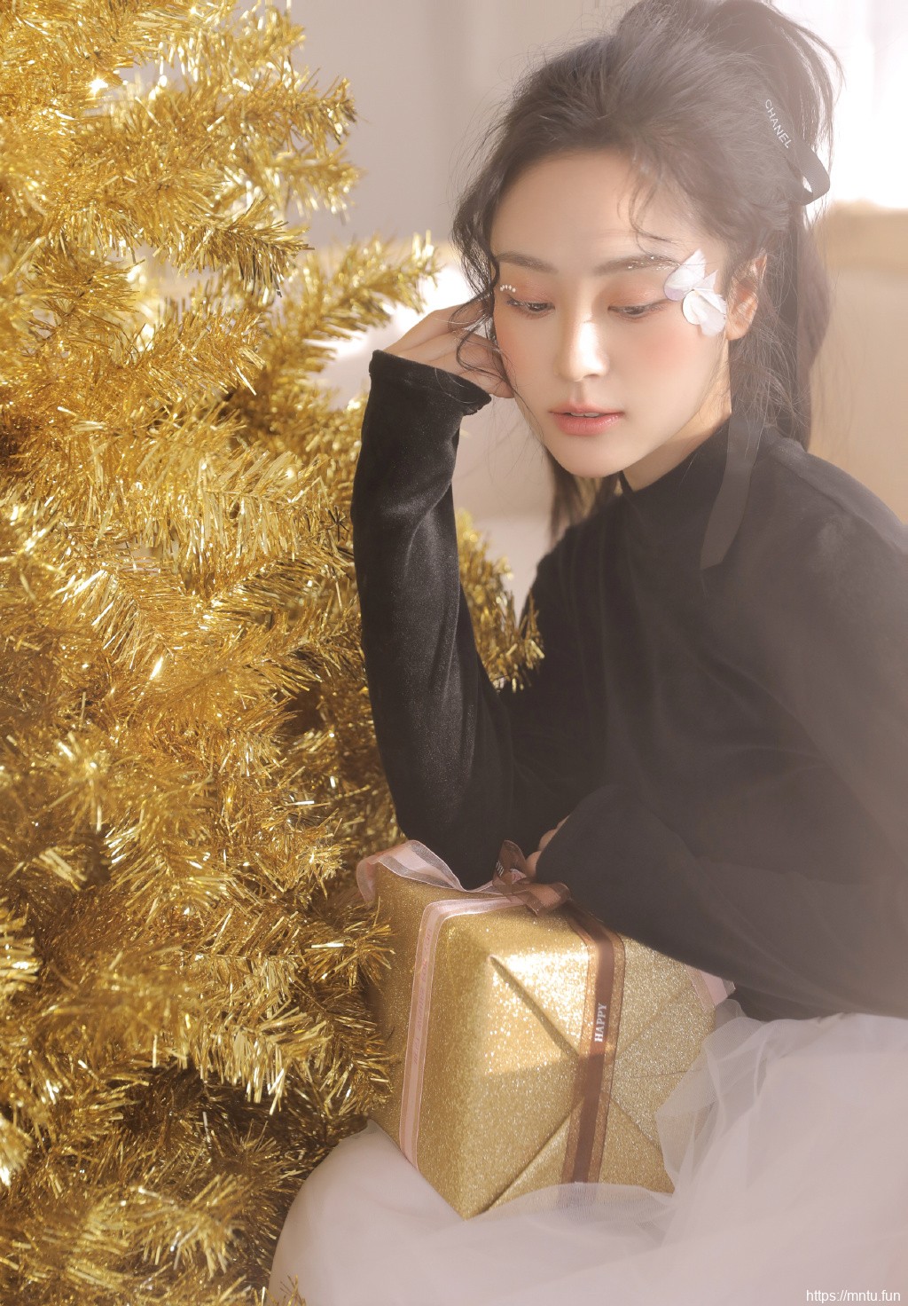 圣诞节美女唯美动人性感私房写真