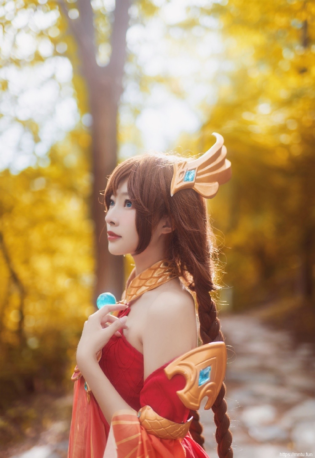 王者荣耀大乔cosplay美女性感写真图片