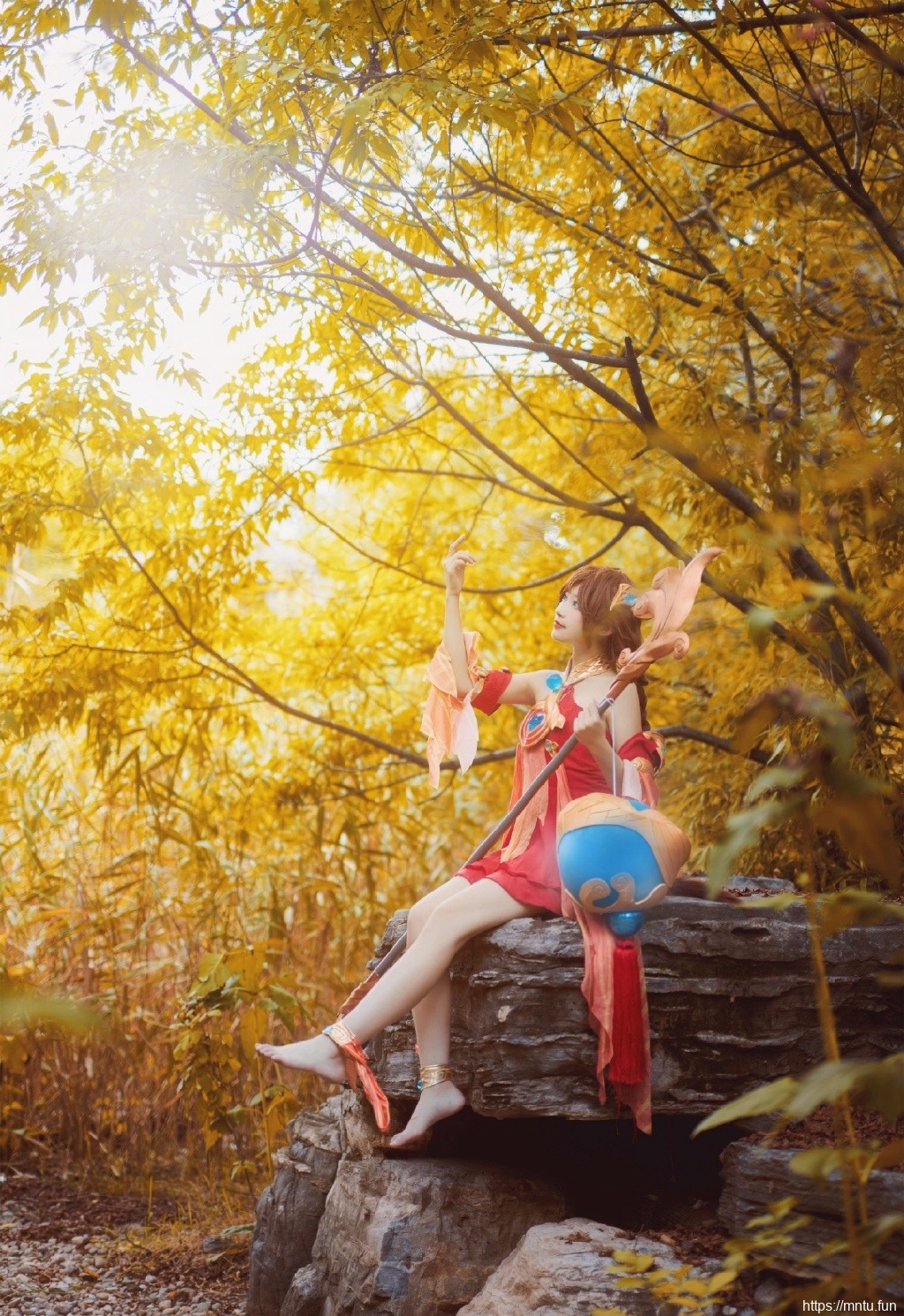 王者荣耀大乔cosplay美女性感写真图片