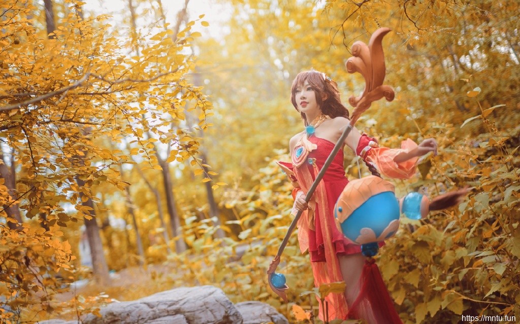 王者荣耀大乔cosplay美女性感写真图片