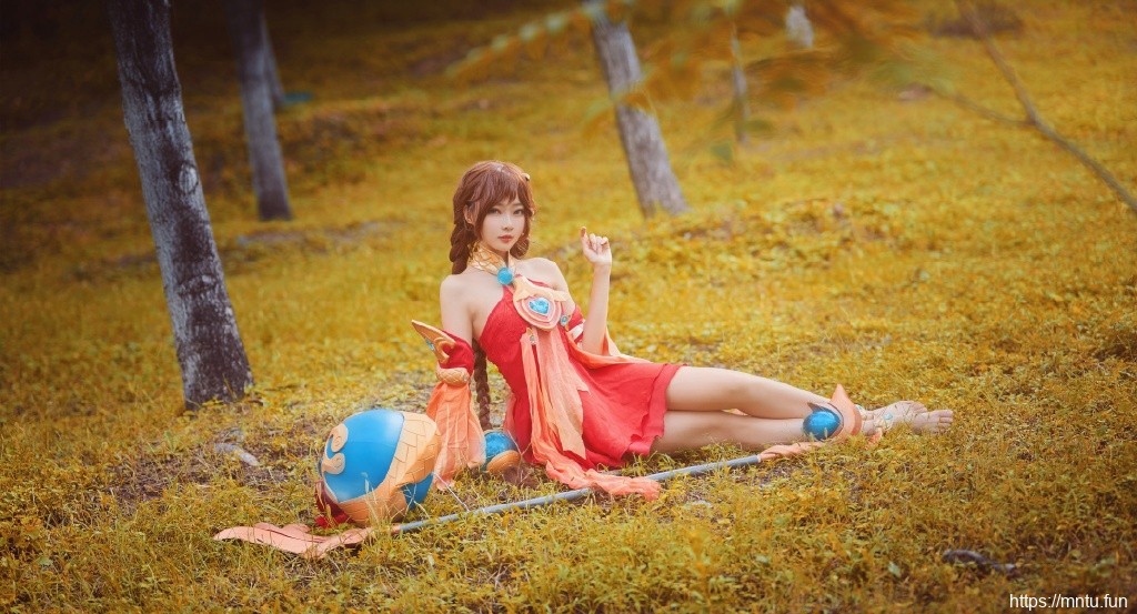 王者荣耀大乔cosplay美女性感写真图片